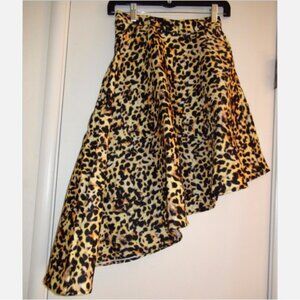 Runaway The Label Leopard Print Skirt